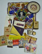 Royalty Ephemera to include King George V Miniature Glass Silver Jubilee photograph booklet, Queen