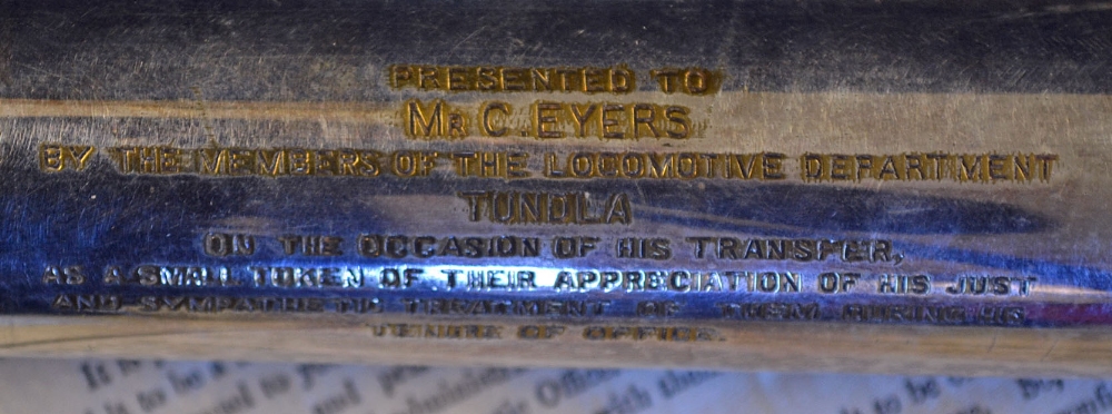 Unusual East India Railways Item 1914 Tundla (17 miles from Agra) 31st July consisting of; A - Image 3 of 3