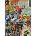 Large Selection of Comic and Comic Related Items to Include American Comics, 1950 Eagle Comics,