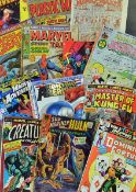 Large Selection of Comic and Comic Related Items to Include American Comics, 1950 Eagle Comics,