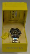Original Men's Invicta Men's 1203 II Collection Chronograph Stainless Steel Watch with Link Bracelet
