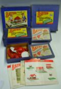 Collection of Bayko Construction Sets  to consisting of sets 0X , 1X, 2X, 3X and No 1 with a small