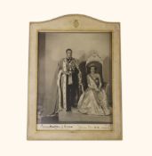 Royalty Lord Louis Mountbatten of Burma and Edwina Mountbatten signed photograph dated 1948, a