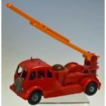 Tri-ang Minic Friction Fire Engine by Lines Brothers Ltd working having movable Ladders and Front