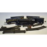Lionel Lines Pre-War Electric Tinplate Train and Track Selection to include Bullet nose 2-4-2