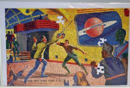 Waddington's "Dan Dare" jigsaw design No.604 - overall condition is generally good (apart from