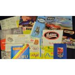 Selection of 1950s/1960s Advertising leaflets featuring Hornby, Bayko, Dublo, Revell, Aurora,