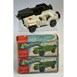 Replicar Series Jeep and Ambulance with Motor and opening bonnet, box come with boxes, some wear