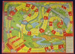 Scarce WWII Board Game 'Beat The Blitz' 1941 complete game, consisting of Board which has