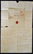 Richard Bright related Letter from Doctor Bright's Wife to her husband in London, dated 1838, a