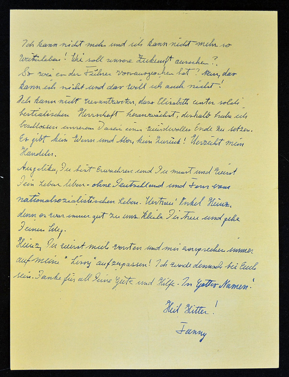 WWII German 'Farewell' Letter and Diary of the 'Fall of Berlin' 1945 the contents are saddening - Image 2 of 6