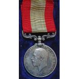 Long Service Rocket Lifesaving Apparatus Medal George V to William McDougal in original box of