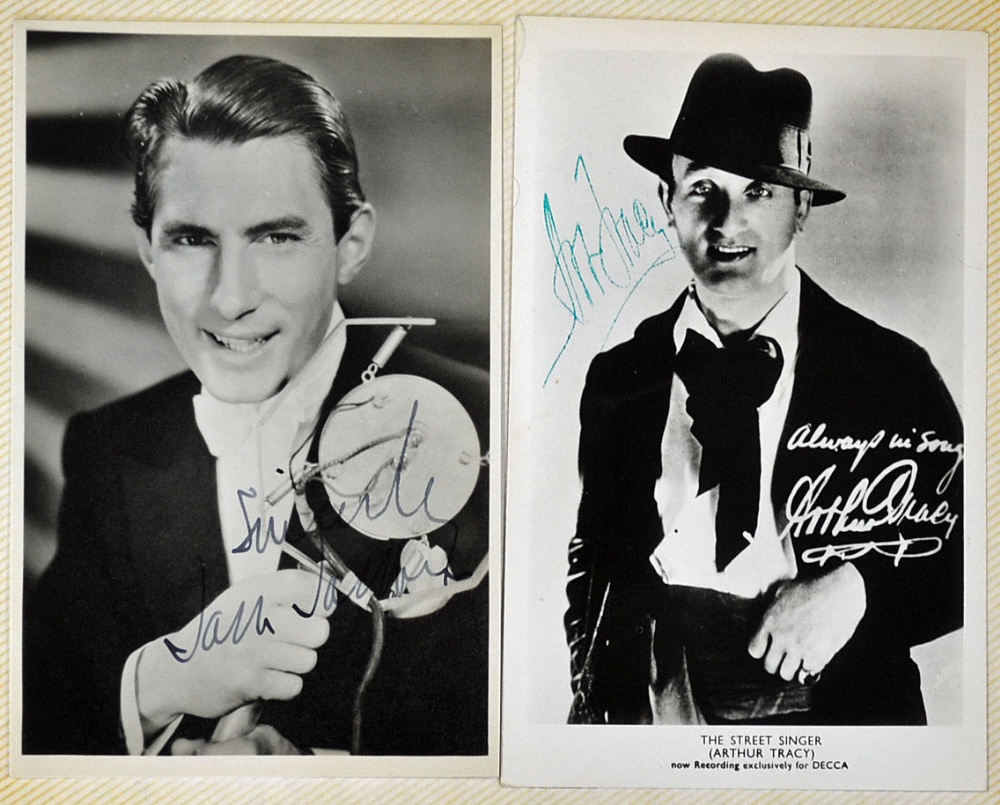 Autograph Album of 1930s onwards Actors and Musicians to include a mixture of American and English - Image 2 of 3