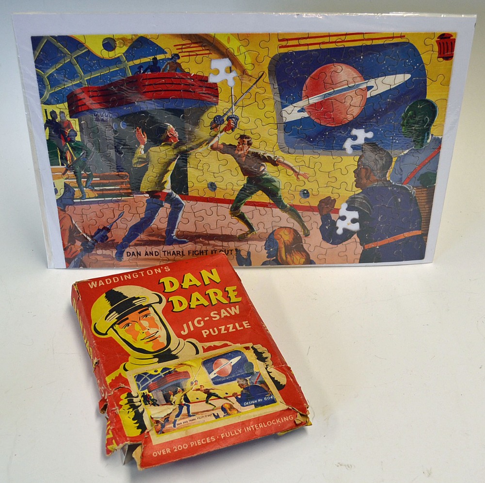 Waddington's "Dan Dare" jigsaw design No.604 - overall condition is generally good (apart from - Image 2 of 2