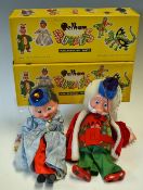 Two Pelham Puppets Larger examples the King and Queen both in great condition and in original