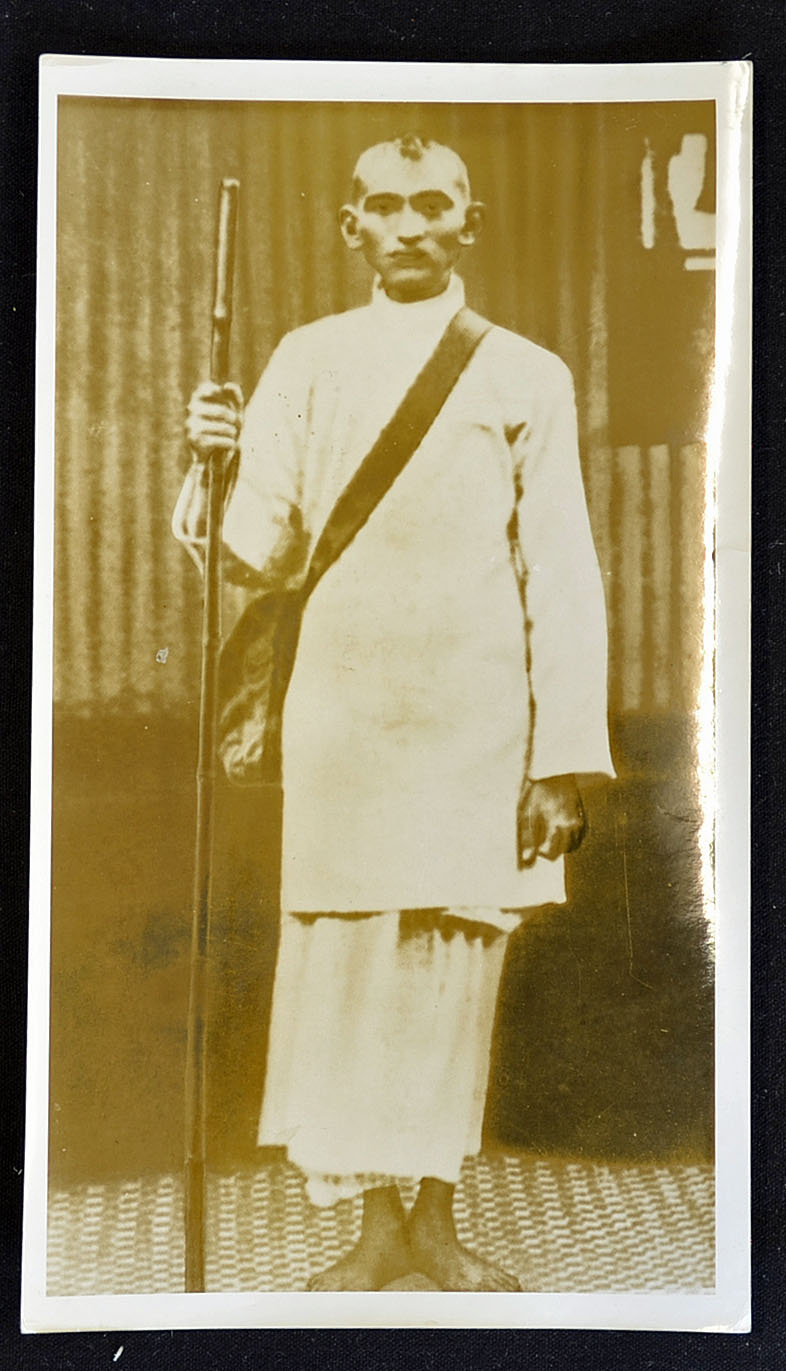 India Mahatma Gandhi early depiction of Mahatma Gandhi in South Africa as Satyagrahi circa early