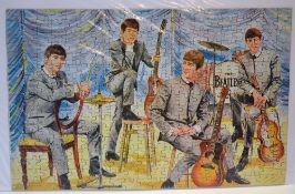 The Beatles Jigsaw 340 Piece Puzzle 1960s puzzle by NEMS Enterprises Ltd, 17" x 11", complete, in