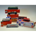 Joueff H0 Commercial Engine and  Rolling Stock to include Loco Electrique 8592 engine, Unicopa 6541,