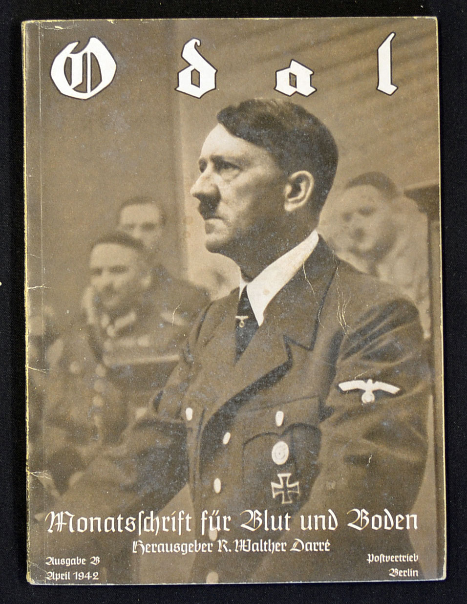 WWII Nazi Propaganda Publication Odal Monatsschrift fur Blut and Boden [Monthly magazine for blood
