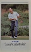 1990 Open Golf Championship extensively signed programme - played at St Andrews and signed by past