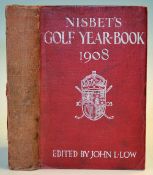 Nisbet's Golf Year-Book 1908 edited by John L Low, published London: James Nisbet & Co 1908, plus
