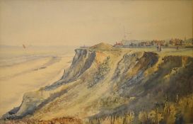 Batchelder, Stephen John (1849-1932) SHERINGHAM GOLF COURSE, COASTAL SCENE c1891-95 - large