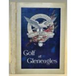 Maclennan, R J - 'Golf at Gleneagles' - published by McCorquodale, Glasgow, 1st ed 1921, illustrated