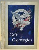 Maclennan, R J - 'Golf at Gleneagles' - published by McCorquodale, Glasgow, 1st ed 1921, illustrated