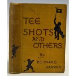Darwin, Bernard - 'Tee Shots and Others' 1st edition 1911, by Kegan Paul, Trench, Trubner, London,