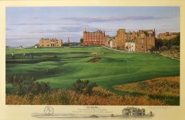 Hartough Linda "1990 THE ROAD HOLE - THE 17TH HOLE OF THE OLD COURSE - THE ROYAL AND ANCIENT GOLF