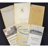 6x North West England golf club handbooks from the 1930s onwards by Robert HK Browning, Guy