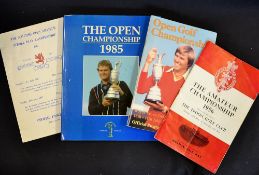 1985 Official Open Golf Championship Signed Annual - signed by the winner Sandy Lyle to the front