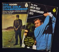 2x 1970s Open Golf Championship programmes one signed by the winner Tom Weiskopf to include The