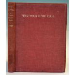 Shaw, James E - 'Prestwick Golf Club - A History and Some Records' 1st edition 1938 published by