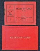 Scarce and fine 1899 "The Rules of Golf, as adopted by The Royal and Ancient Golf Club of St Andrews