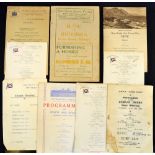 Rare 1949 MCC cricket tour to Rhodesia programme and ephemera to incl original programme Rhodesia