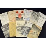 Cycle Racing programmes from the 1936 to 1939 - to include National Cyclists Union 24th Meeting of