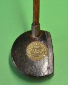 Extremely rare "Claude Johnson's Patent" adjustable weight brassie with removable head (made by A