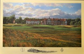 Hartough Linda "1996 ROYAL LYTHAM AND ST ANNE'S GOLF CLUB - THE 18TH HOLE" signed limited edition