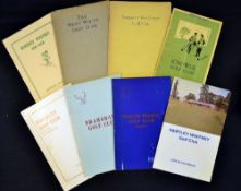 8x South West of England golf club handbooks from the 1930s onwards by Robert HK Browning, Tom Scott