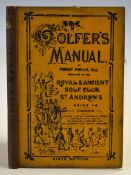 Forgan, Robert - 'The Golfer's Manual, including History and Rules of The Game with Hints to