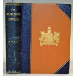 Hutchinson, Horace G - 'Golf: The Badminton Library' - 7th Ed. 1902, London: Longmans, Green, deluxe