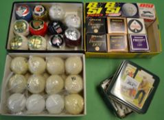 33x various wrapped and single boxed golf balls to incl 2x Slazenger Pro B51, 2x Spalding distant