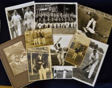 Collection of various Yorkshire County Cricket Club photographs from the 1920s onwards to incl a