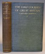 Darwin, Bernard - 'The Golf Courses of Great Britain' new and revised edition 1925, published by