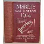 Nisbet's Golf Year-Book 1914 edited by Vyvyan G. Harmsworth, published London: James Nisbet & Co,