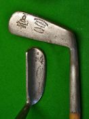 2x fine Anderson & Sons Princess Street Edinburgh putters to include an all original and finely