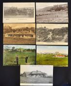 Collection of Welsh and Irish golfing postcards from the early 1900s onwards to include 3x Royal