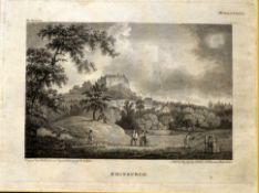 Nicholson, F (1753-1844) after An early GOLF ENGRAVING TITLED EDINBURGH c1798 (Bruntsfield Links)