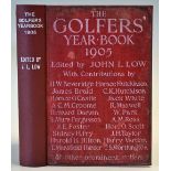 Low, John L - 'The Golfer's Year Book 1905', London: James Nisbet & Co 1905, 498p, plus